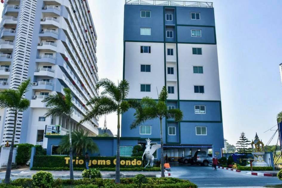 Trio Gems Condo Pattaya, Thailand Csomtien-part Kültér fotó